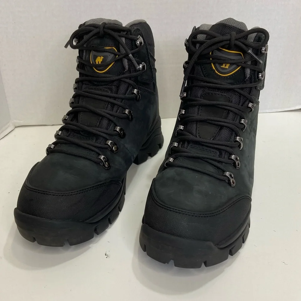 CAMEL CROWN Outdoor Mid Hiker Leather Boots New